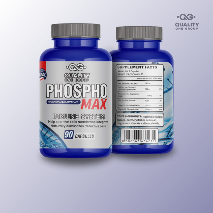 PHOSPHOMAX  - Fosfoethanolamina 90 caps 996 per serving